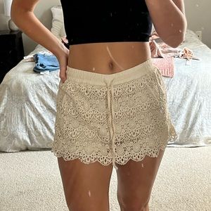 Solitaire Swim Crochet Skort